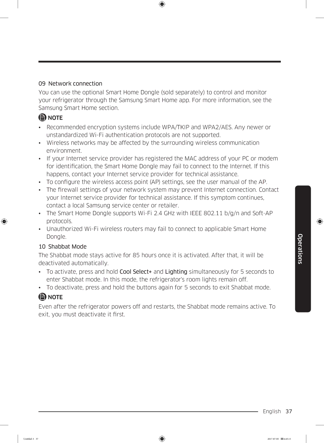 Samsung RF28K9070SR/ML manual English 37  